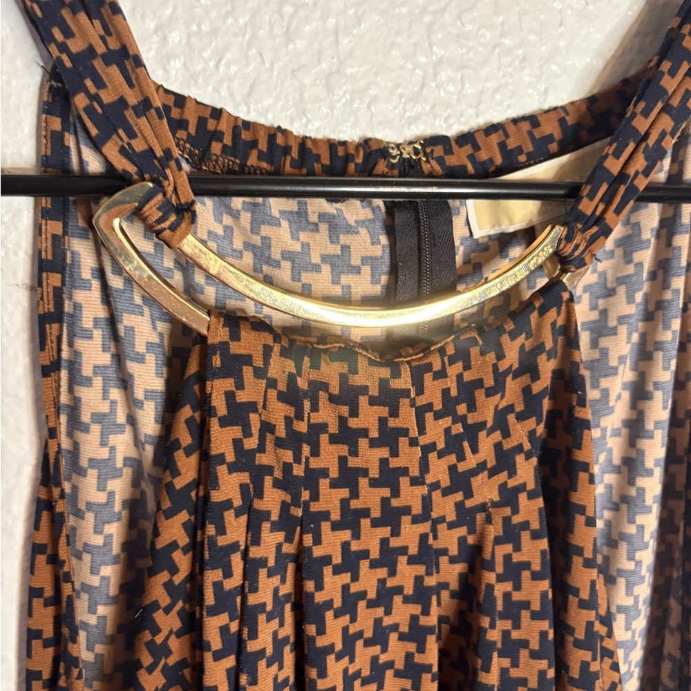 MICHAEL Michael Kors Black and Brown Maxi Dress - Picture 2 of 4